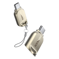 绿联 USB3.0高速 Type-C转TF读卡器