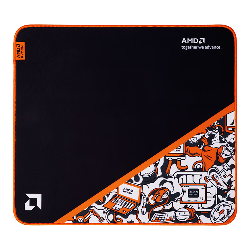  AMD RYZEN 加厚耐磨 鼠标垫  450*400*4mm