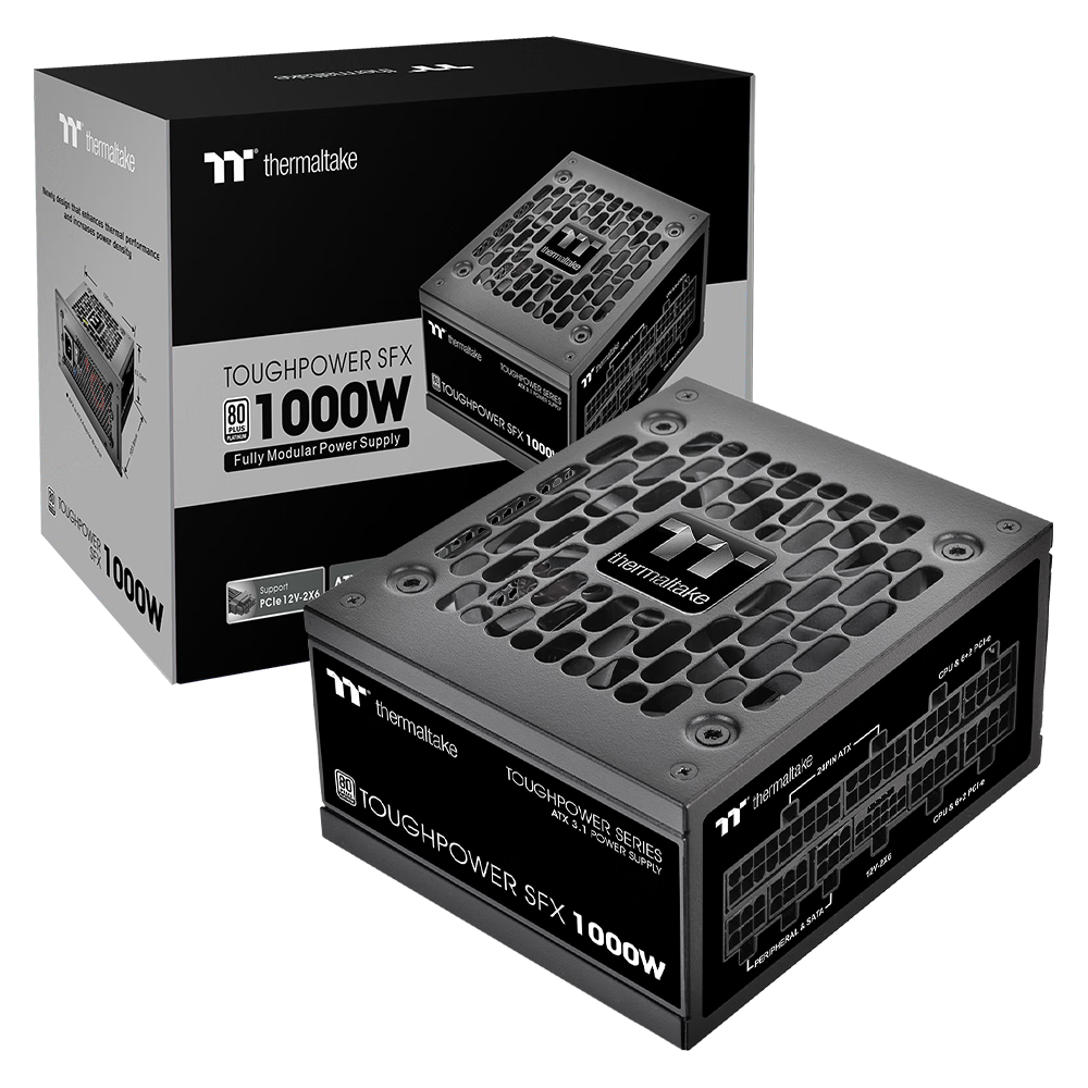  Thermaltake/曜越 原生PCIe5.1 电脑电源  1000W