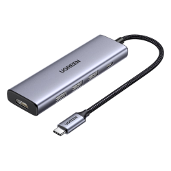 绿联 通用MacBookair华为笔记本配件 Type-C扩展坞