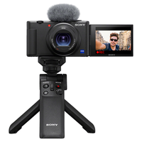  SONY/索尼 小巧轻便 Vlog相机+黑色手柄  单机身