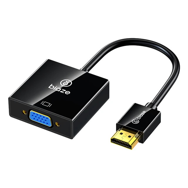 Biaze 毕亚兹 ZH62 接口转换器 HDMI转VGA