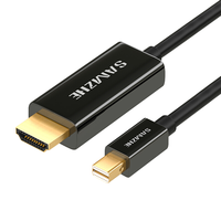 SAMZHE 山泽 KDP30 MiniDP转HDMI 视频线缆 3m