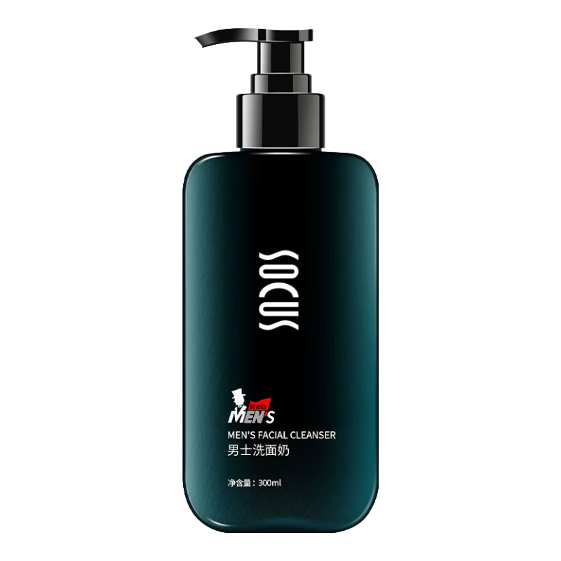  socus/海洋主义 深层清洁 男士洗面奶  300ml