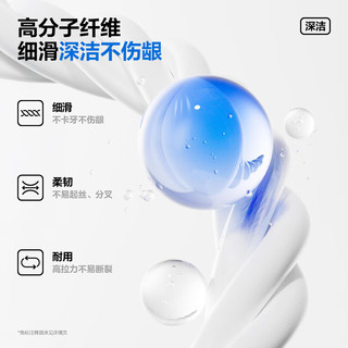 参半 双线含氟牙线棒 双线设计高效清洁含氟防蛀无味牙线 60支 【双线含氟】无味60支*1盒