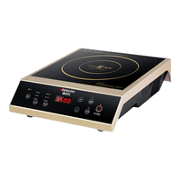 德玛仕 商用电磁炉大功率 3500w电磁炉炒菜商业电池炉家用猛火爆炒火锅 商用电磁灶（土豪金）