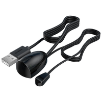 有线电视机顶盒ir红外线共享遥控转发器延长线接收器酒店USB 黑色 2m