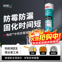 移动端、京东百亿补贴：Dow Corning 中性防霉玻璃胶 6978980470165 半透明