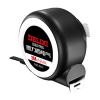 德力西电气（DELIXI ELECTRIC）钢卷尺家用耐磨防摔高精度自锁测量加厚木工尺子 3-19