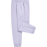 鸿星尔克童装裤子大童男童加厚针织长裤秋冬运动舒适加厚卫裤暖暖裤女童 藕荷紫-加厚加绒 165