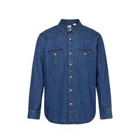 Levi's 简约美式长袖牛仔衬衫