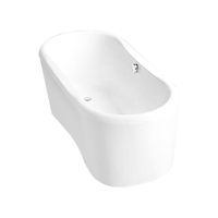 KOHLER 科勒 K-18262T-0 独立式亚克力浴缸 1.66m