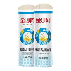 金沙河 麦香高筋原味挂面 500g*2袋