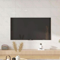 欧唛 仿瓷砖墙贴墙纸自粘墙壁遮丑防水防潮耐磨装饰墙面翻新 霜雪白5片