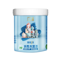 立邦水性木器漆 木漆翻新漆家具改色漆木门自刷油漆木纹漆随心涂环保 【赠工具】1KG珍珠白 桶