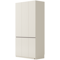 全友家居 大衣柜卧室现代简约家具衣服收纳储物柜子挂衣橱靠墙家用