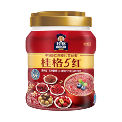 桂格 即食 燕麦片  5红麦片罐装860g 860g