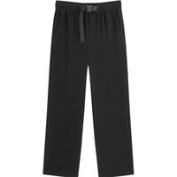 GXG男装 宽松直筒休闲裤百搭男针织裤 24年秋G24X023058 黑色 180/XL