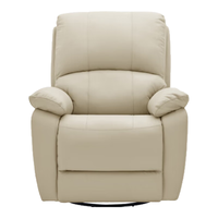  顾家家居 KUKA  90.DK.A092 多功能单人沙发椅 杏仁白 电动无摆转款