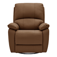  顾家家居 KUKA  90.DK.A092 多功能单人沙发椅 咖色 电动无摆转