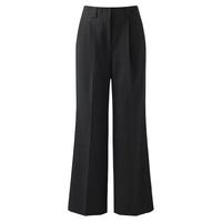 歌莉娅 GLORIA 秋季  精纺羊毛阔腿裤  1C9L1D260 44B烟灰 27