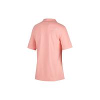 斯凯奇(Skechers)2024年夏季女子凉感速干POLO衫P224W053 烛光桃粉/00C7 M
