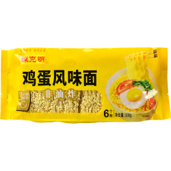 陈克明 鸡蛋风味面 500g