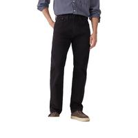 Levi's李维斯25年秋冬男士四季恒温美式505标准直筒牛仔裤 黑色 38 (32)