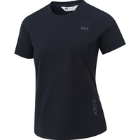 HELLY HANSEN, HH海丽汉森hh24夏款ARCV防晒凉感吸湿速干日常休闲圆领短袖T恤 藏青色-女 M