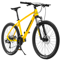EROADE德国山地自行车男成人变速铝合金单车青少年大人越野公路赛车 沙漠黄【全铝合金山地车】 27.5寸-适合身高165-185cm 27速 黄色【轻便好骑】