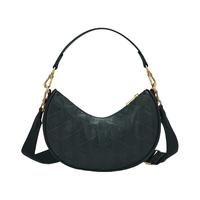 法国拉科斯特 LACOSTE女士24秋季时尚印花包包腋下包单肩斜挎包NF4710MH B43/深绿色