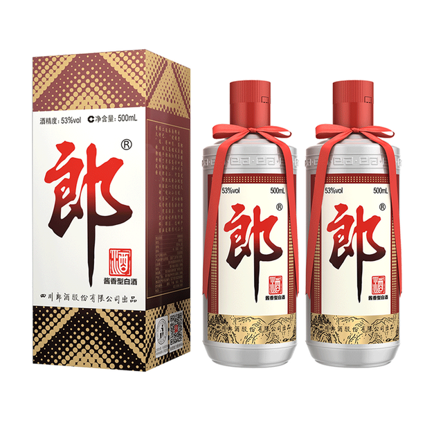 W 古酒 「郎」四川省古蘭郎酒 1995年 53% 500ml 郎牌