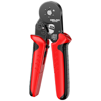 德力西电气（DELIXI ELECTRIC）接线端子压线钳管型针型冷压压接钳夹线钳电工6-6