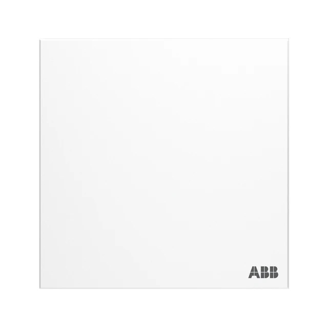 ABB 开关插座面板 一开单控单开单控开关 盈致系列 白色 CA101