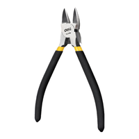 deli 得力 防滑水口钳水口剪电子剪塑料钳斜口钳6英寸 DL2706