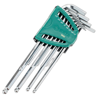 世达世达加长12件组套装英制09102内六角扳手09104 09106 09108 特长平头/09104