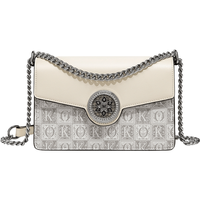CinvaiKrose包包女包轻奢侈斜跨包女士包2026最小方包新年 米白配灰