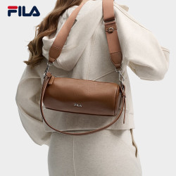 FILA 女款斜挎包 袍棕色-BN XS