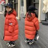  郎尚琪 羽绒服  同款棉服橘色