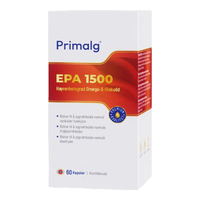 Primalg挪威进口高纯度97%epa深海情绪鱼油omega3软胶囊通血管降血脂ifos [1盒尝鲜装]97%高纯EPA鱼油 60粒*1盒