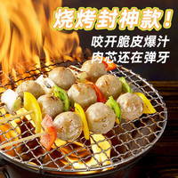 潮兴记正宗潮州牛肉丸潮汕火锅烧烤麻辣烫关东煮生鲜食材潮汕手打牛肉丸 潮州牛肉丸1000g（共4袋）