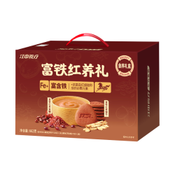 江中 猴姑富铁红养米稀饼干礼盒 662g