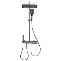 四季沐歌（MICOE）淋浴花洒套装 增压花洒全套枪灰钢琴键多功能花洒M-A99-4ZQ花洒