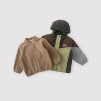 巴厘小猪 男童冲锋外套三合一儿童外套 两件套