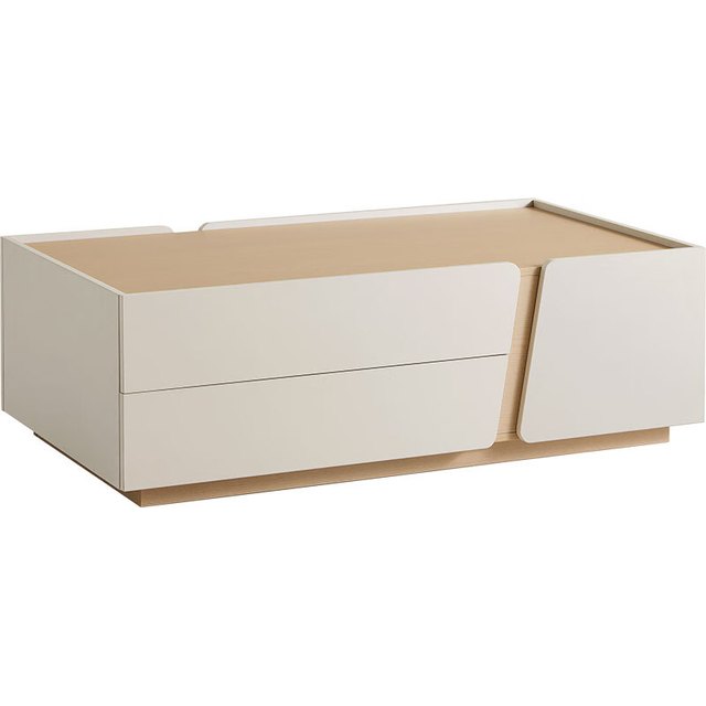 林氏家居 现代简约落地电视柜岩板茶几小户型客厅2025新款方满系列RG1L