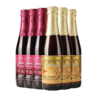  Lindemans/林德曼 比利时 果味精酿啤酒  250ml*6 瓶装