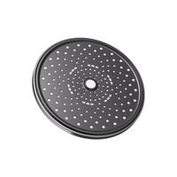 京米优选顶喷花洒淋浴花洒喷头顶喷增压节水超薄枪灰顶喷