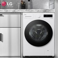 LG觅境系列MAX版全自动家用大容量滚筒洗衣机速净喷淋FY14CJ0E白