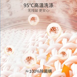 美菱 XQG100-BZ1068U 智能高温除菌滚筒洗衣机