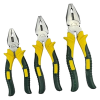 deli 得力 DL 得力工具 得力（deli）双色胶柄钢丝钳老虎钳8英寸 DL2008